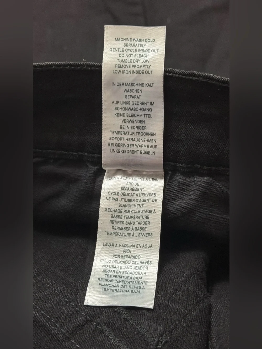 True Religion Men's Straight Jeans in Black